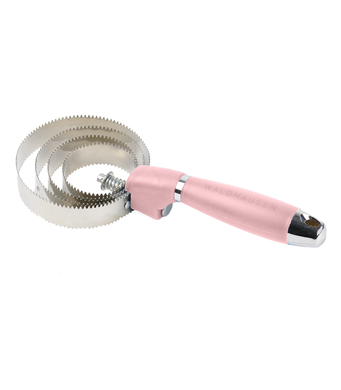 WALDHAUSEN zgrzebło metalowe z żelową rączką linnea pink - Cavalo